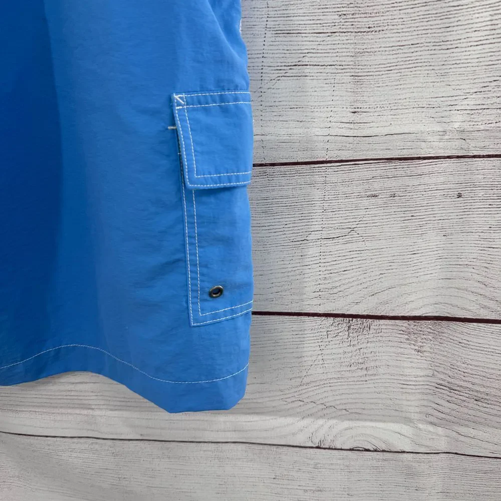 Polo Ralph Lauren Swim Trunks Cargo Pocket Swimwear Blue 2XB BIG‎